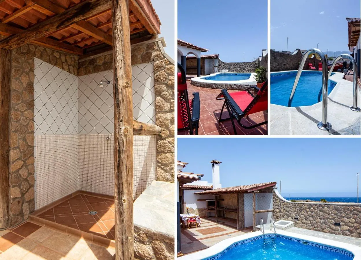 Сasa de vacaciones Casa Con Piscina En Tenerife - Vista Mar Y El Teide La Listada España